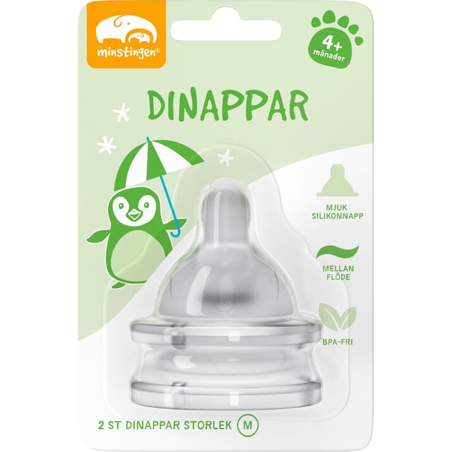Minstingen Dinapp 4+ månader 2 st