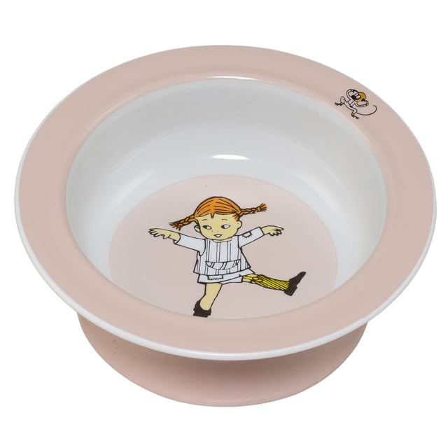 Rätt Start, Pippi Cirkus Sugkoppstallrik Rosa 1st