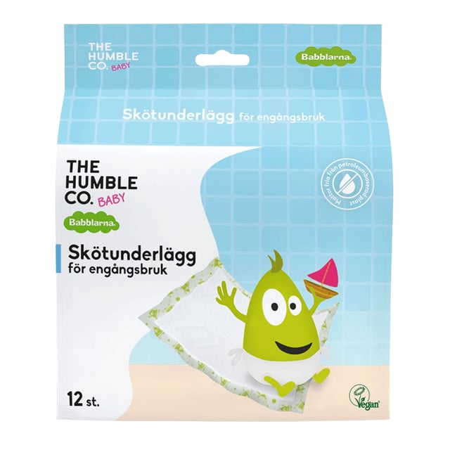 Babblarna Engångsunderlägg för Skötbord 12 st