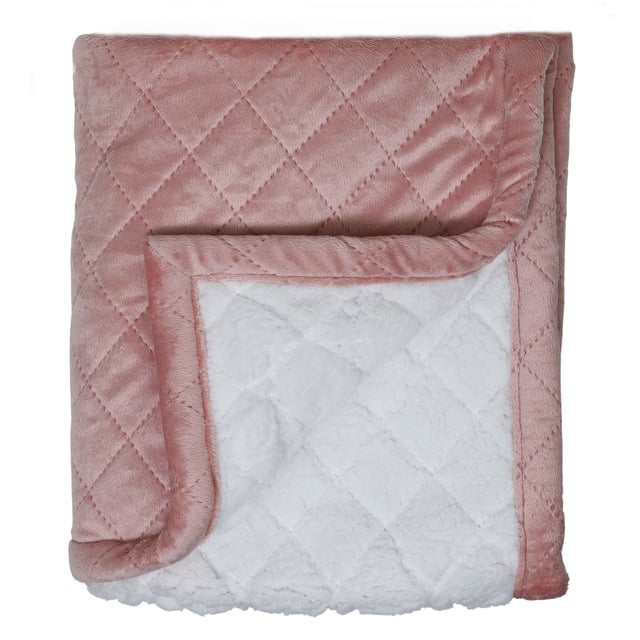 Rätt Start Rätt Start Quiltad Filt Rosa