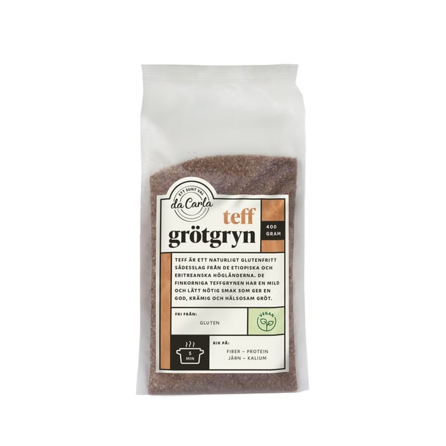 Da Carla Teff Grötgryn 400 g