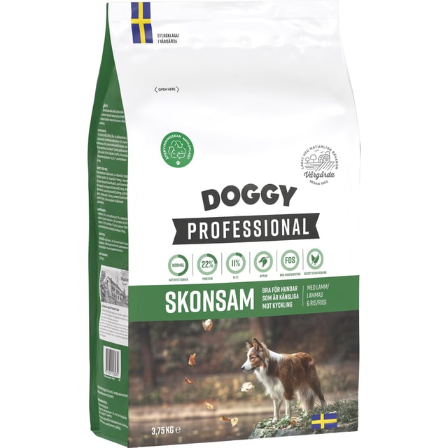 Doggy Professional Skonsam Foder 3,75 kg