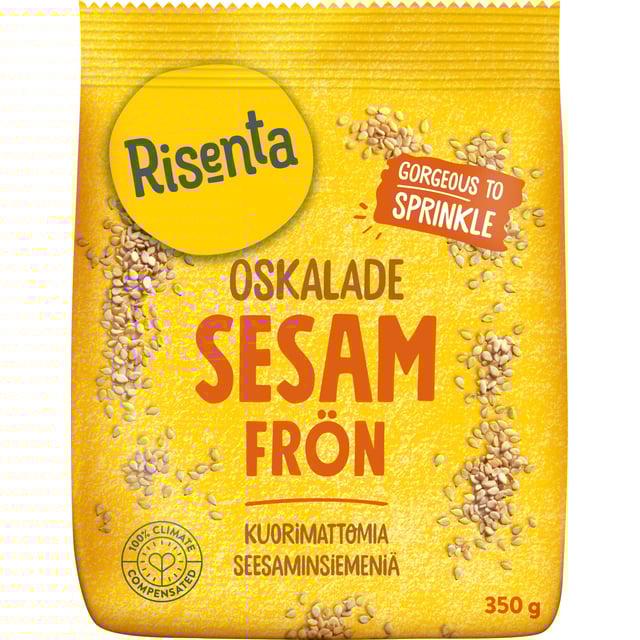 Risenta Oskalade Sesamfrön 350 g
