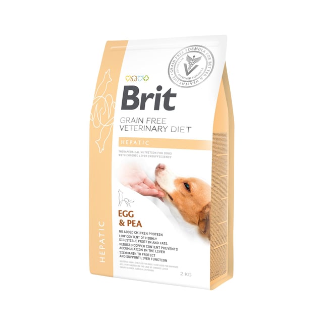 Brit Veterinary Diet Brit Grain-Free Vet Diets Dog Hepatic 2 kg
