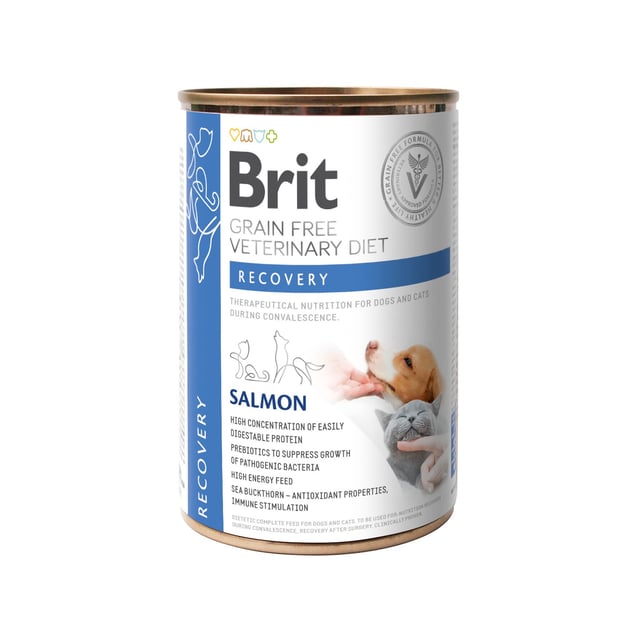 Brit Veterinary Diet Brit Grain-Free Vet Diets Dog + Cat Can Recovery 400 g