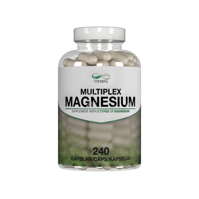 Viterna Multiplex Magnesium 240 kapslar