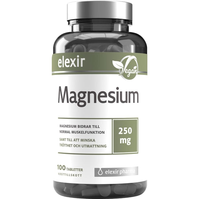 Elexir Pharma Magnesium 250mg 100 tab