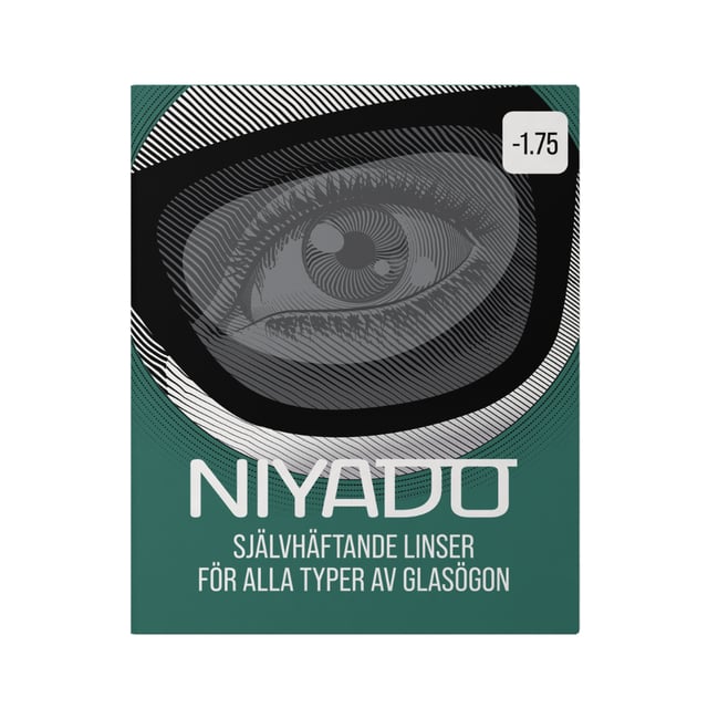 Niyado Självhäftande Linser Med Styrka -1.75