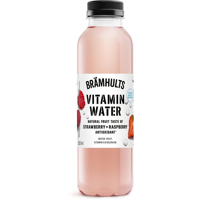 Brämhults Vitamin Water Strawberry Rasberry 50 cl