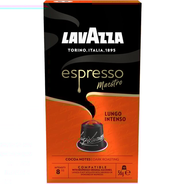 Lavazza Lungo Intenso Kaffekapslar 10-pack