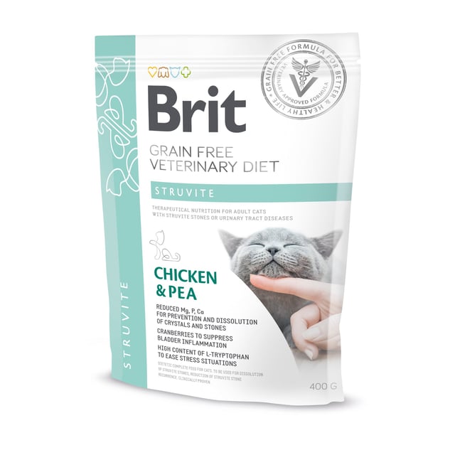 Brit Veterinary Diet Brit Grain-Free Vet Diets Cat Struvite 400 g