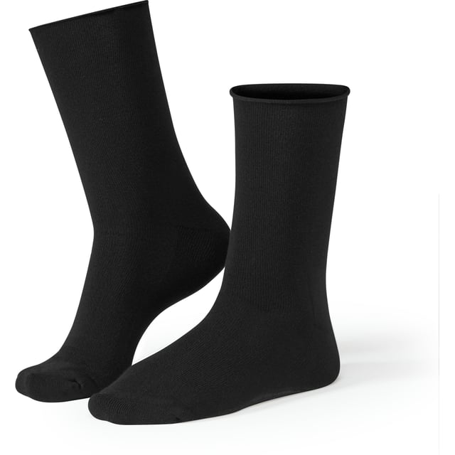 Life Wear Diabetesstrumpa Bomull Svart 40/42 1 st