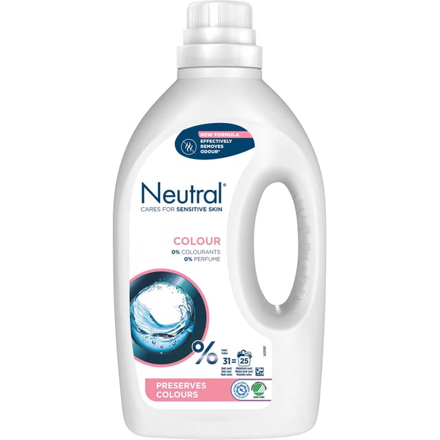Neutral Flytande Tvättmedel Colour 1250 ml