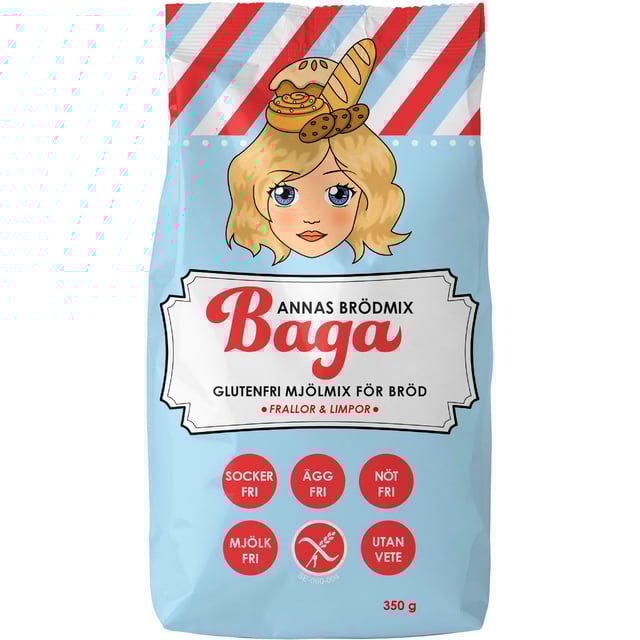 Baga Annas glutenfria brödmix