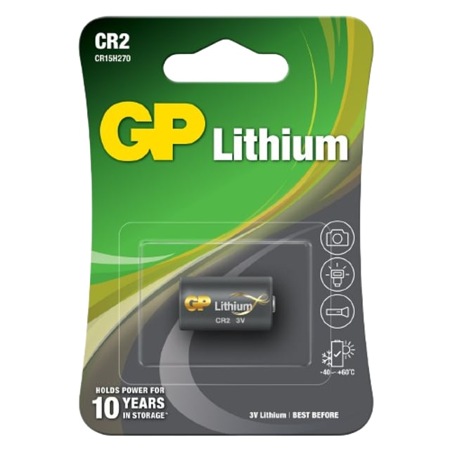 GP Batteries Lithiumbatteri CR2 1 st