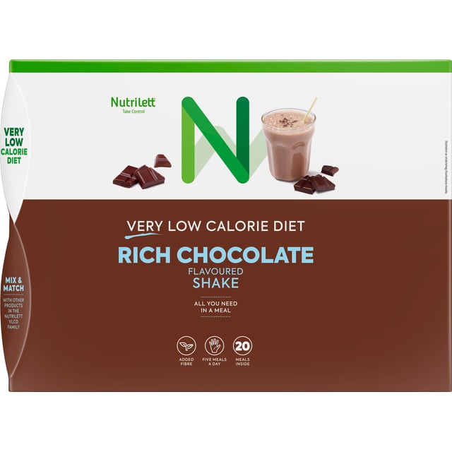 Nutrilett VLCD Rich Chocolate Shake 20 st