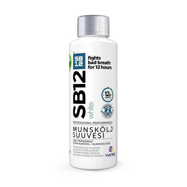 SB12 White 0,2% Munskölj 500 ml