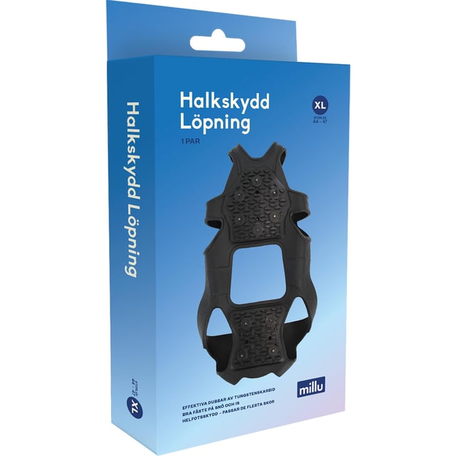 Millu Halkskydd Löpning XL 1 par