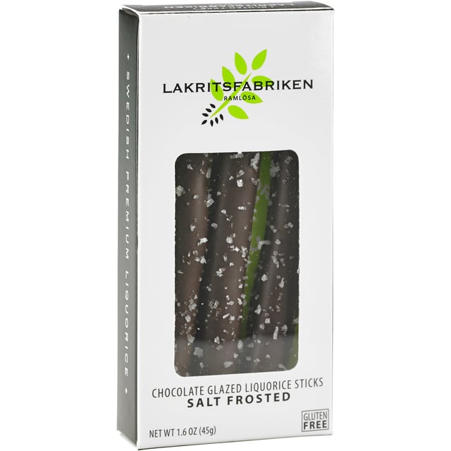 Lakritsfabriken Liquorice Sticks Dark Chocolate & Sea Salt 45 g