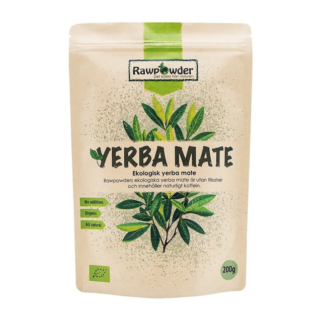 Rawpowder Yerba Mate 200 g EKO