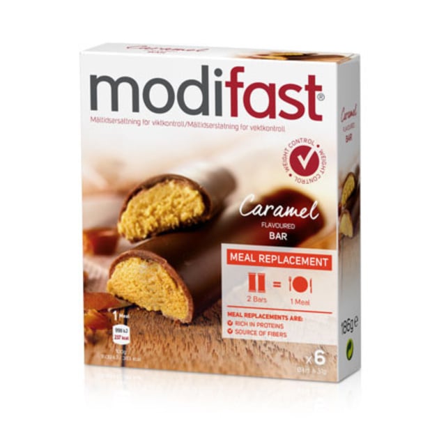 Modifast Bar Caramel 6 st