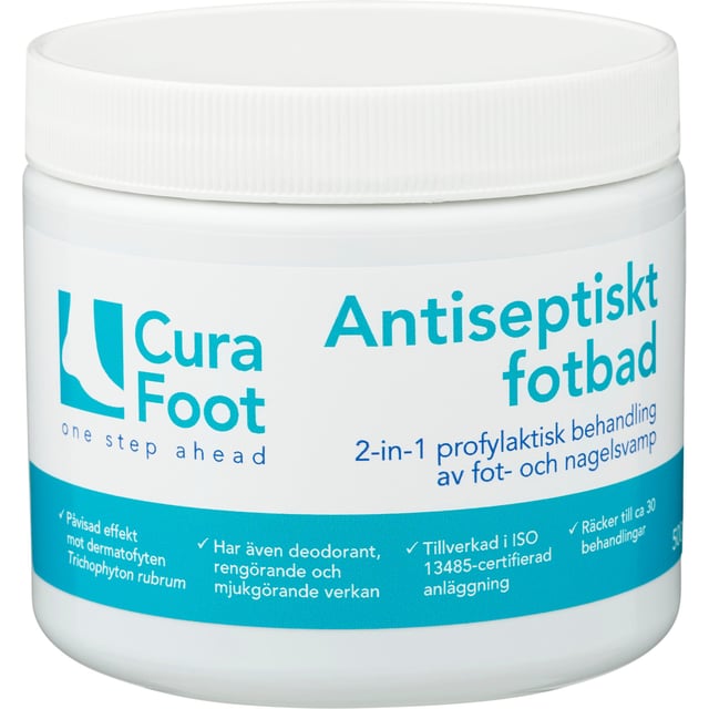 CuraFoot Antiseptiskt Fotbad 500 g