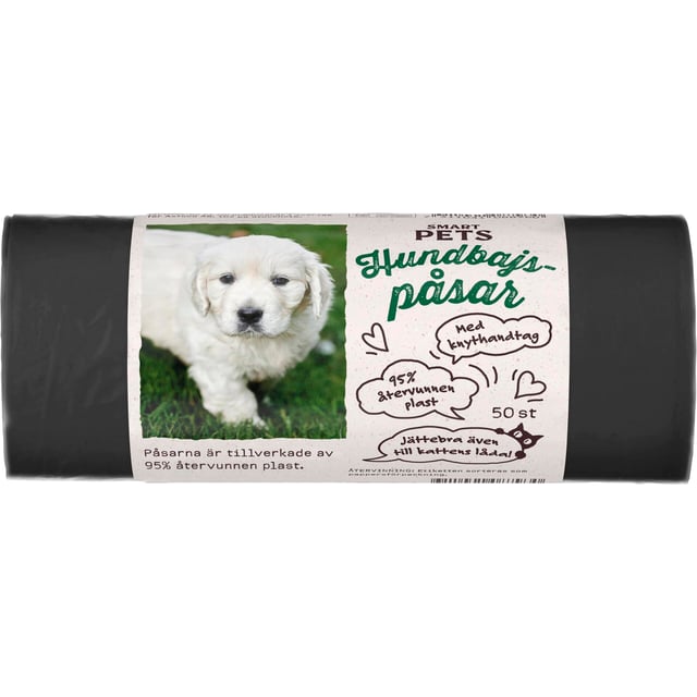 Smart Pets Hundbajspåsar 50 st