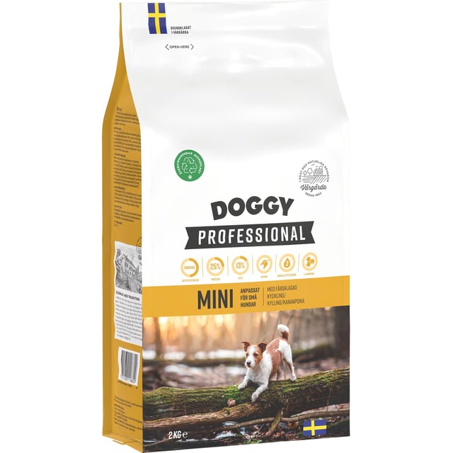 Doggy Professional Mini Hundfoder 2 kg