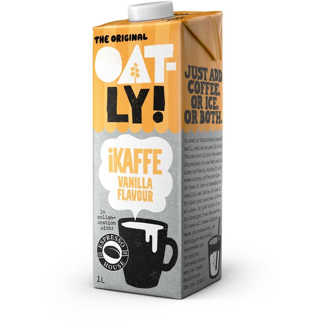 Oatly Havredryck iKaffe Vanilj 1 liter