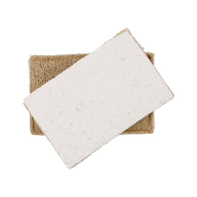 meraki Reseda  Rengöringssvampar Natur 2 st