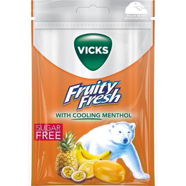 Vicks Multifruit Sugar free 72 g