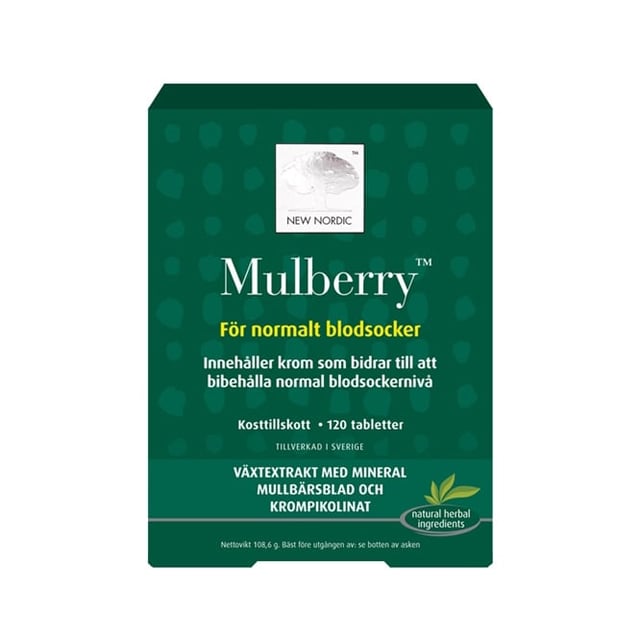 New Nordic Mulberry 120 tabletter