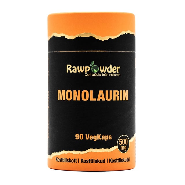 Rawpowder Monolaurin 500 mg 90 kapslar