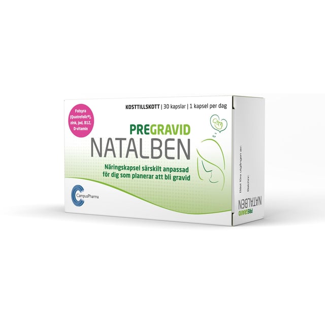 Natalben PreGravid 30 kapslar