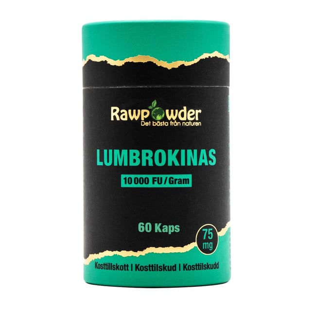 Rawpowder Lumbrokinas 75 mg 60 kapslar