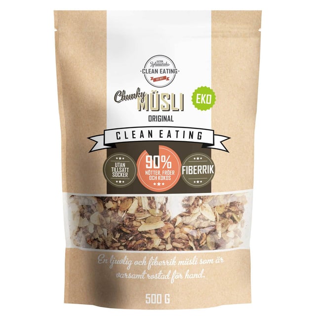 Clean Eating Müsli Chunky 500 g