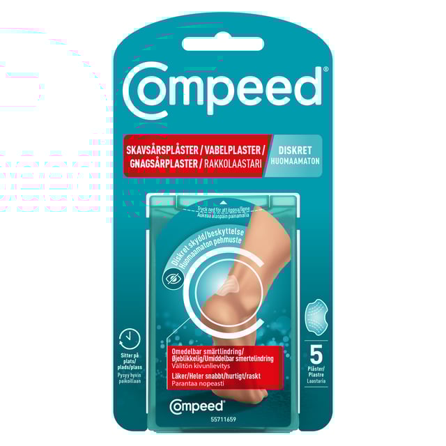 COMPEED Skavsårsplåster Diskret 5 st
