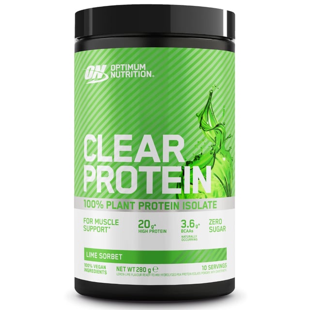 Optimum Nutrition Clear Vegan Protein Lime Sorbet 280 g