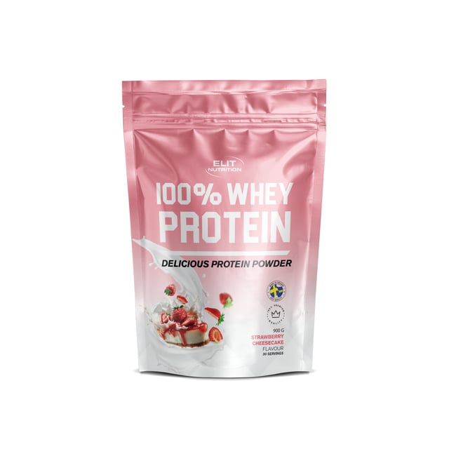 Elit Nutrition 100% Whey Strawberry Cheesecake 900 g