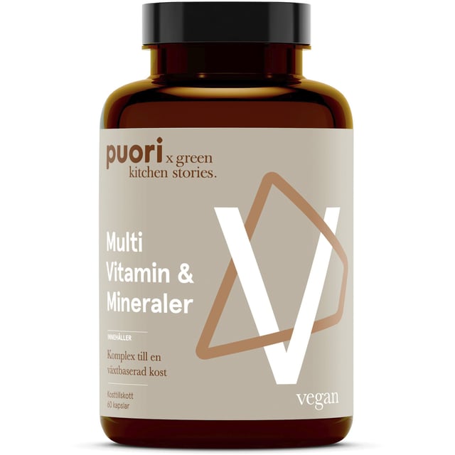 Puori V Multi Vitamin & Mineraler 60 kapslar