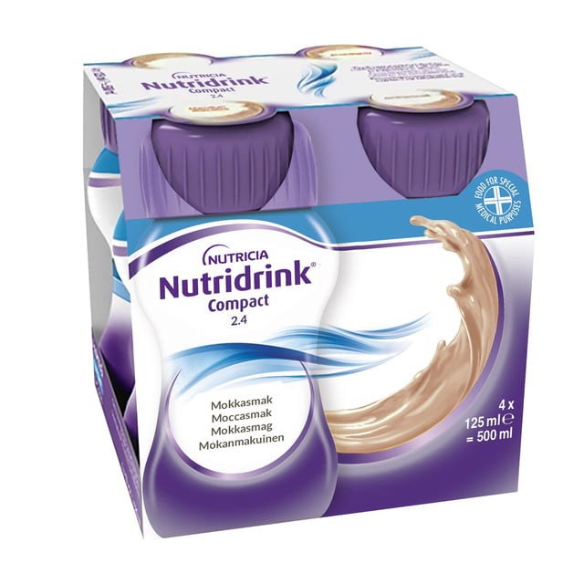 Nutridrink Compact Moccasmak 4 x 125 ml
