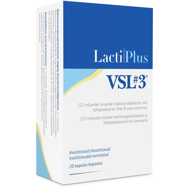 Lactiplus VSL3 20 Kapslar