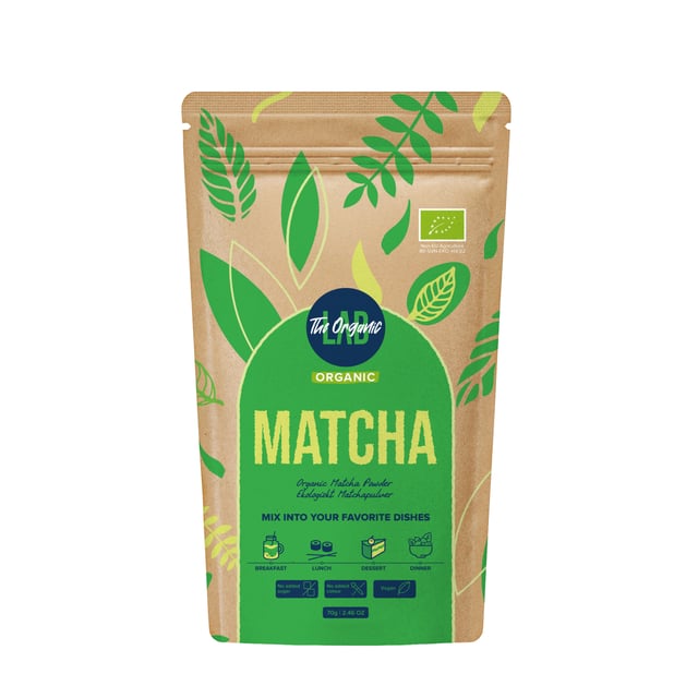 The Organic Labs Organic Matcha pulver 70g