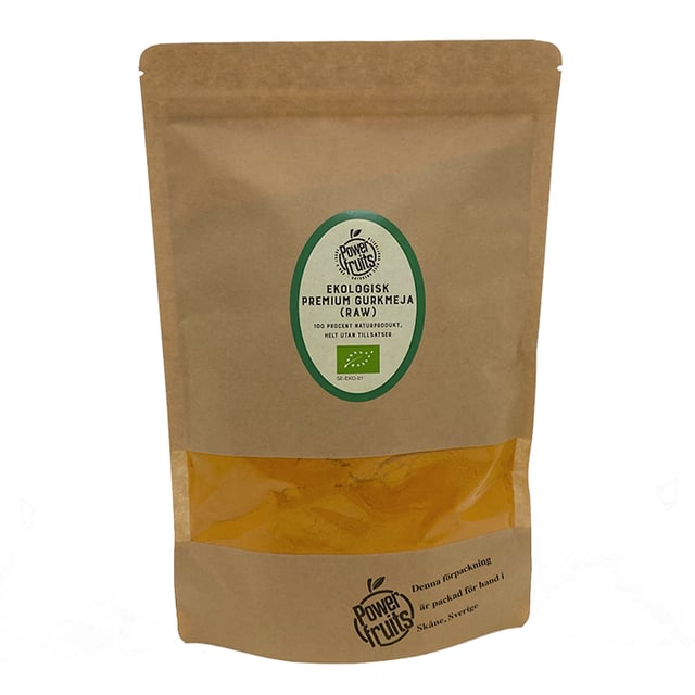 Powerfruits Gurkmeja Premium Eko 500 g