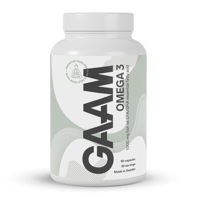 GAAM Omega-3 90 kapslar