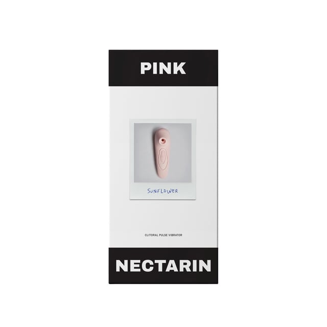 Pink Nectarin SunFlower Pulse Vibrator