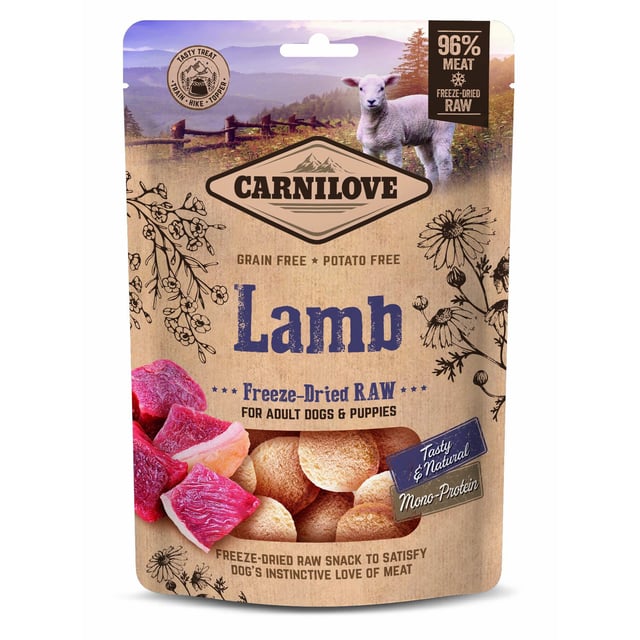 Carnilove Freeze-Dried Raw Snacks Lamb 60 g