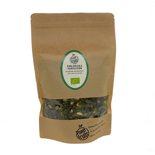 Powerfruits Ekologiska Pumpafrön 500g