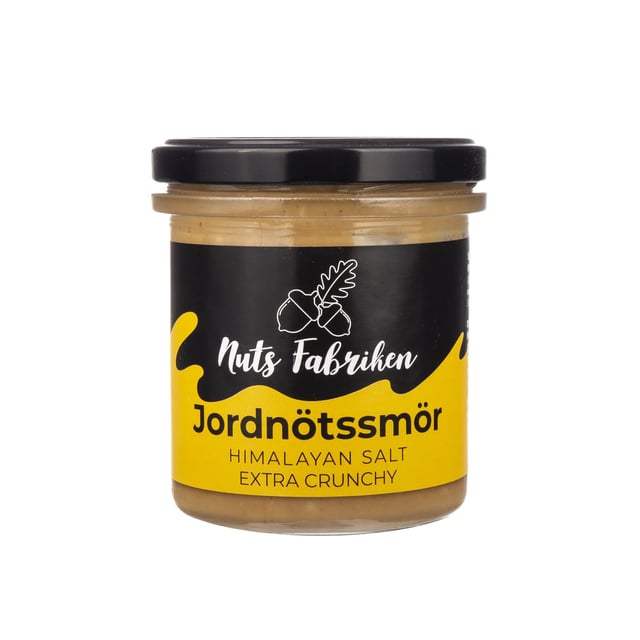 Nuts Fabriken Jordnötssmör Himalayan Salt Extra Crunchy 300 g