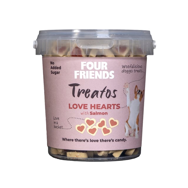 FFD Treatos Love Hearts Salmon 500 g